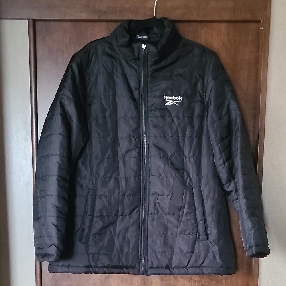 Reebok Quilted Black Jacket